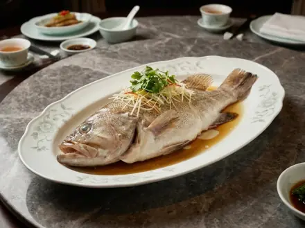 清蒸老虎斑