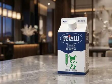 完达山酸奶小纸盒